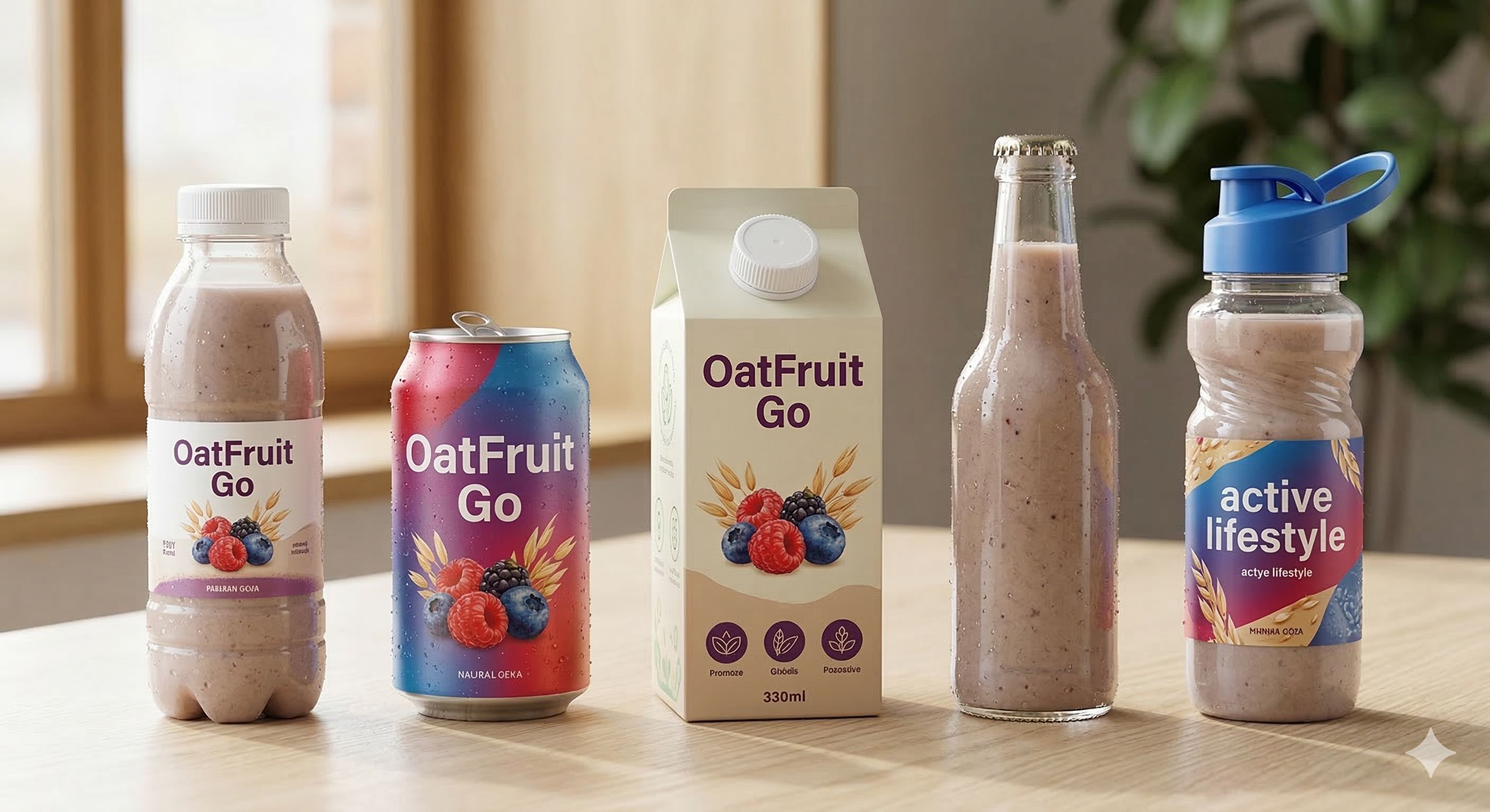 Náhľad viacerých možností balenia produktu FreshBerry